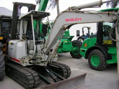 Takeuchi TB035 mini excavator, 1999, clean, 2767 hours