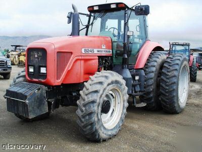 Tractor 200 hp 2000 massey ferguson 8245 low hrs duals