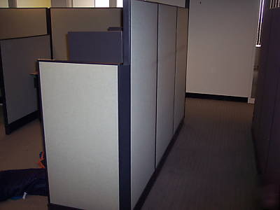 ***office cubicle station 16 cubes partner of lacasse**