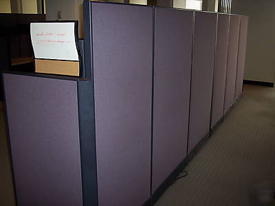 ***office cubicle station 16 cubes partner of lacasse**