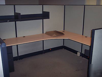 ***office cubicle station 16 cubes partner of lacasse**