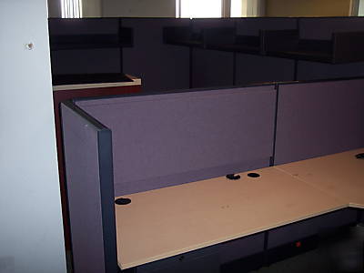 ***office cubicle station 16 cubes partner of lacasse**