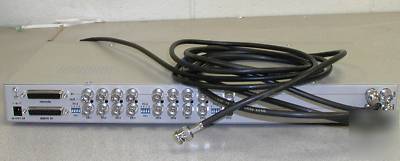 Appro mpx-9119 cctv 9 channel b/w duplex multiplexer 5I