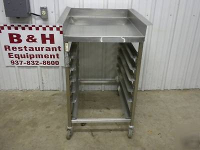 Bki mobile stainless dump station landing table lts