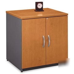 Bush series c twodoor storage cabinet