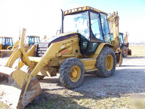 Cat 420D backhoe loader