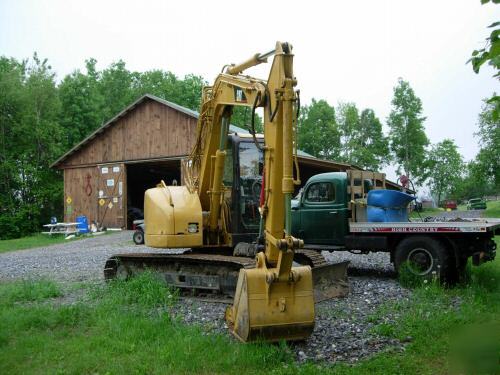 Caterpillar cat 308 ccr 2002 excavator steel tracks