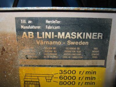 Ab lini-maskiner multi purpose saw planer moulder