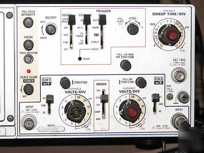 B&k 1541 40MHZ dual trace oscilloscope