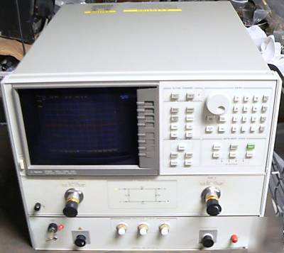 Agilent 8703A lightwave component analyzer - nice 