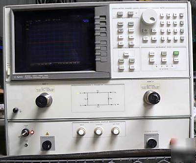 Agilent 8703A lightwave component analyzer - nice 