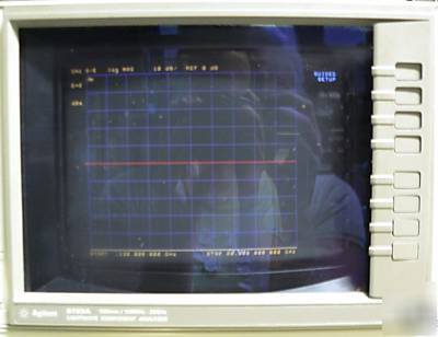 Agilent 8703A lightwave component analyzer - nice 