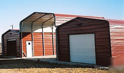 Barn or carport and garage combo 58X21 installed price 