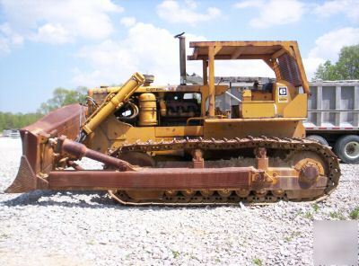 Caterpillar cat D8H dozer, shuttle shift diesel winch