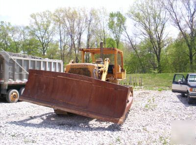 Caterpillar cat D8H dozer, shuttle shift diesel winch