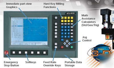 New clausing 3VSCNC mill with acu-rite 3 axis controls