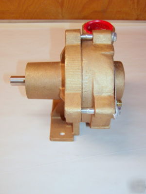 New teel 1.5HP rated bronze pedestal pump 110GPM