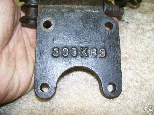 Ohio webster bracket 303K63 hit miss old gas engine