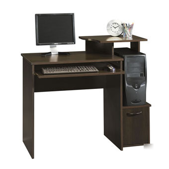 Sauder beginnings cinnemon cherry computer desk 408726