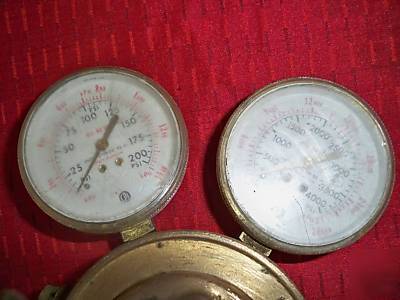 Uniweld compressed gas regulator 592H works 