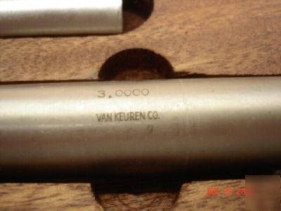 Van keuren co. round gage block 5 piece set 1