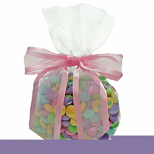 100/pk - C1 clear cellophane bags snack bags favors