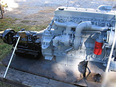 Cummins isb 175 5.9L diesel engine with allison trans