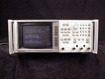 Hp agilent 8702B lightwave component analyzer 