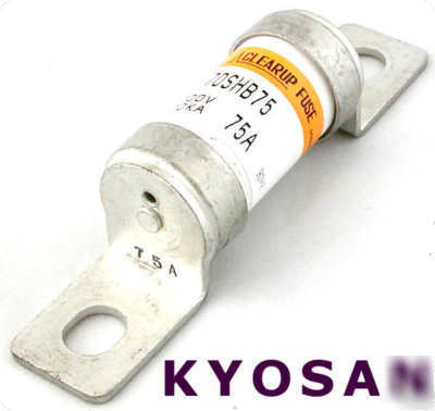 Kyosan 75A 700VAC semiconductor fuse 70SHB75 clearup