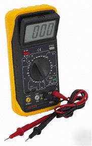 New handheld digital multimeter ac dc large lcd display 