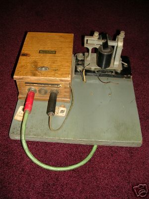 Sounder w.u. telephone co. & western electric relay box