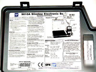 TIF9010A electronic refrigerant charging scale tools