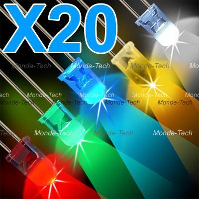 100PCS 5MM led ultra bright light bulb lamp 150000MCD