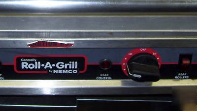 120 v nemco hot dog roller grill roll a grill 45 dogs 