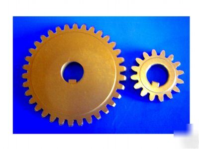 16 & 34 tooth gear set for 1/4 hp power feeder