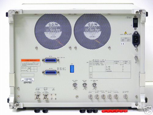 Advantest D3186/72 pulse pattern generator, 12.5 ghz