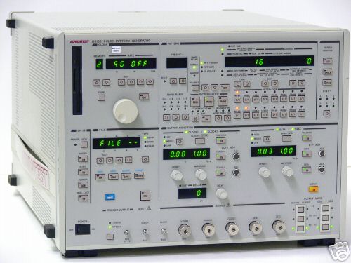 Advantest D3186/72 pulse pattern generator, 12.5 ghz