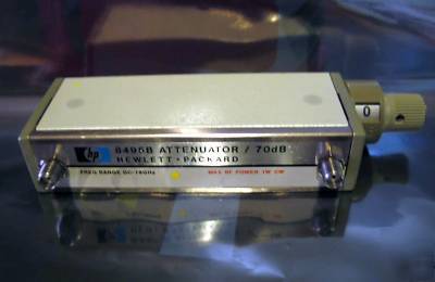 Agilent 8495B step attenuator, dc to 18 ghz, 70 db