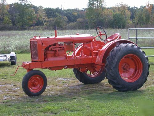 Allis chalmers wc flat top