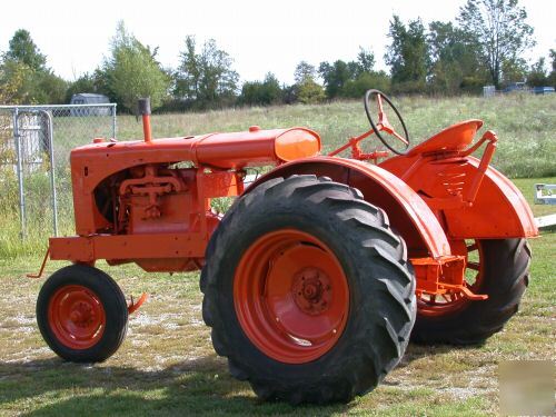 Allis chalmers wc flat top