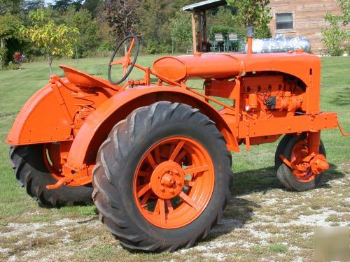 Allis chalmers wc flat top