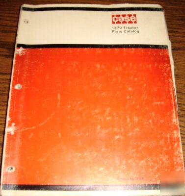 Case 1270 tractor parts catalog manual book