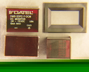 Datel dc 36-75VDC digital panel voltmeter