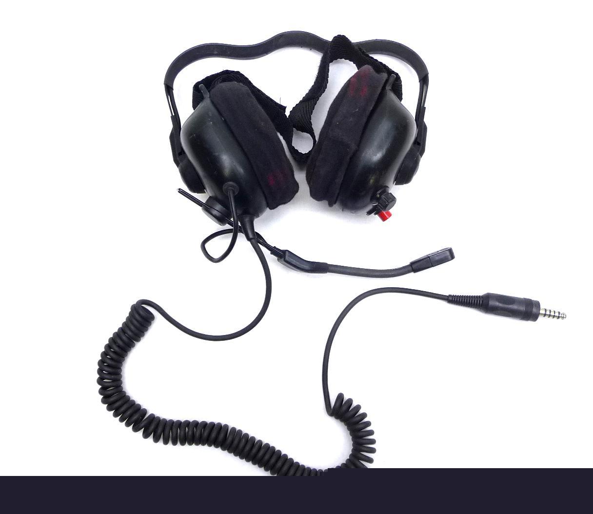 Firecom uh-10 fire radio transmit intercom headset UH10