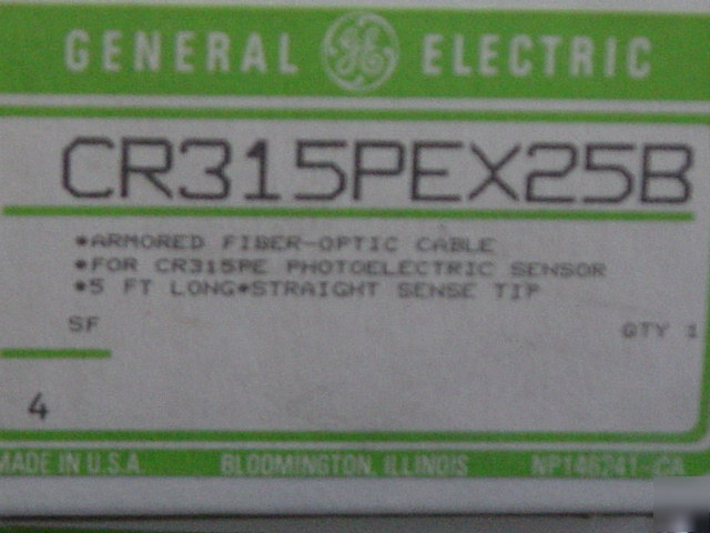 Ge CR315PEX25B armored fiber optic cable for CR315PE