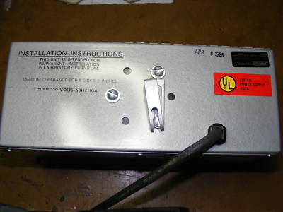 Hampden model bps-36/18F ac/dc power supplie 
