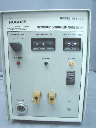 Hughes solder reflow micro welder htt-550 thermocouple