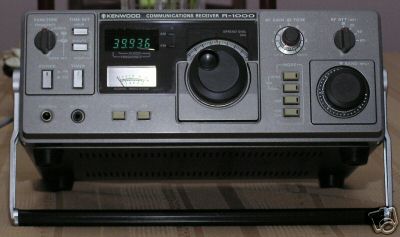 Kenwood r-1000 communications receiver 