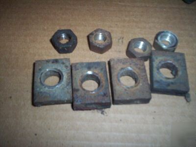 Minneapolis moline model zb tractor manifold clamps nut