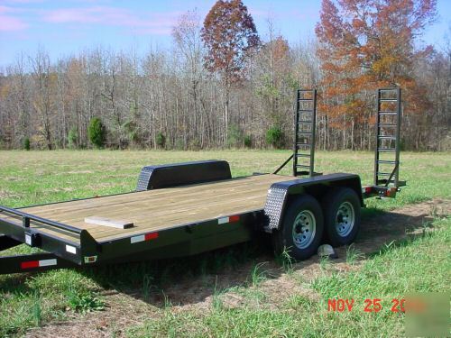 New 12K equipment utility, tractor, backhoe trailer